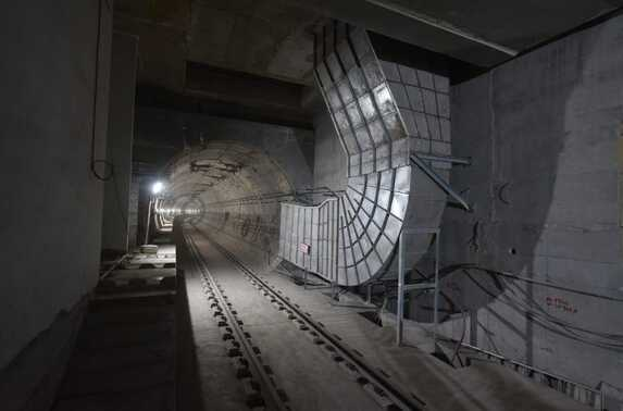 Churchgate station in the making